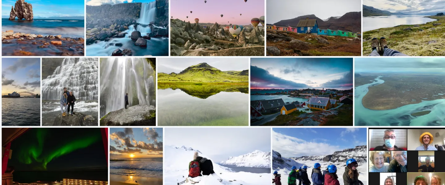 Sample of photos from the photography competition organised in connection with the International Days 2020