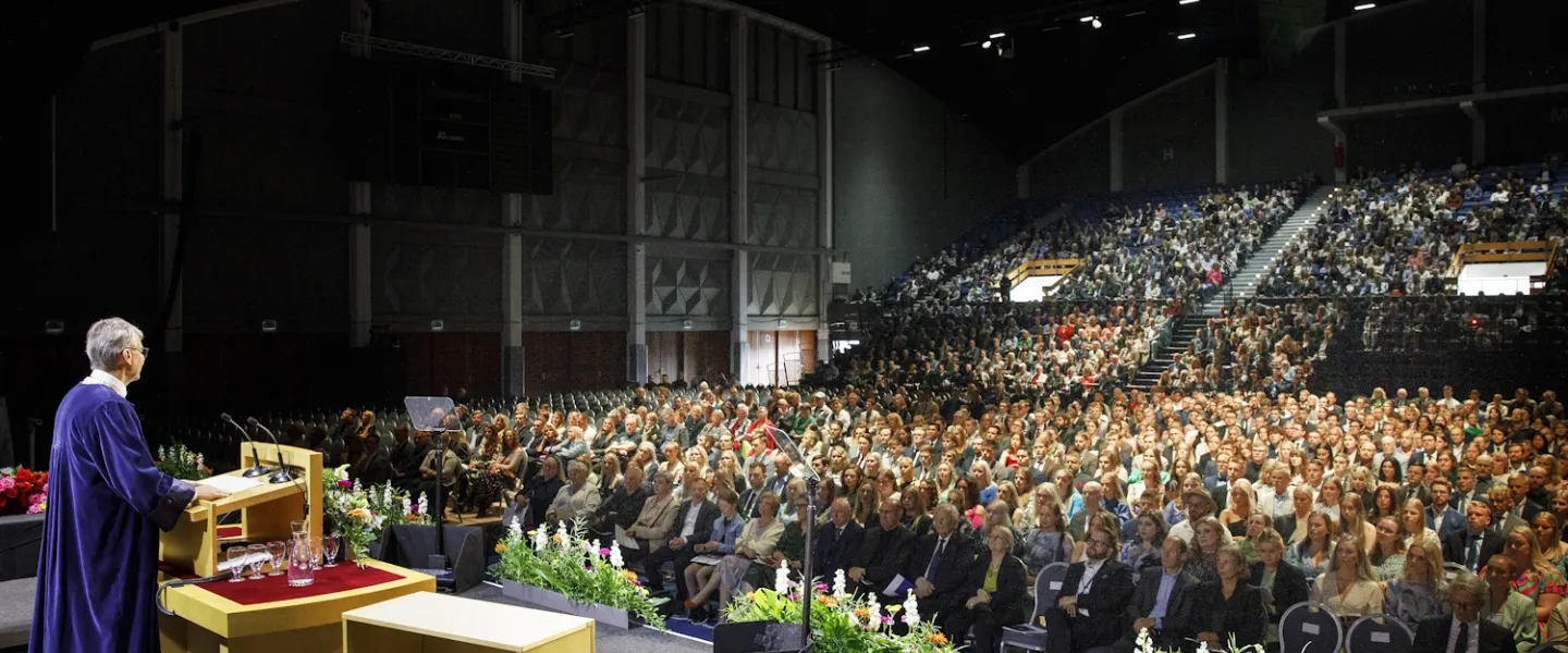 Graduation ceremony at University of Iceland