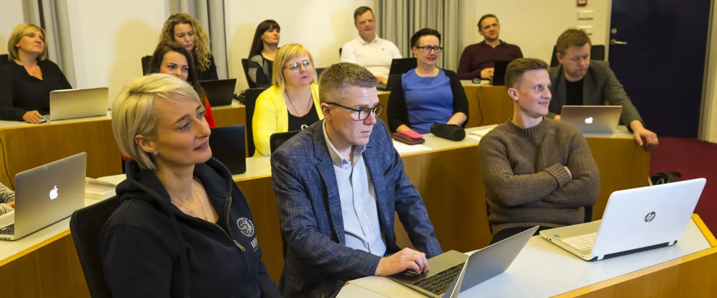 MBA students at the University of Iceland