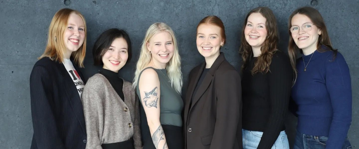 Ada board members 2024-2025: Guðrún Ísabella Kjartansdóttir, Saeeda Shafaee, María Rós Kaldalóns, Helena Stefánsdóttir, Hanna Margrét Jónsdóttir, Ásdís Valtýsdóttir