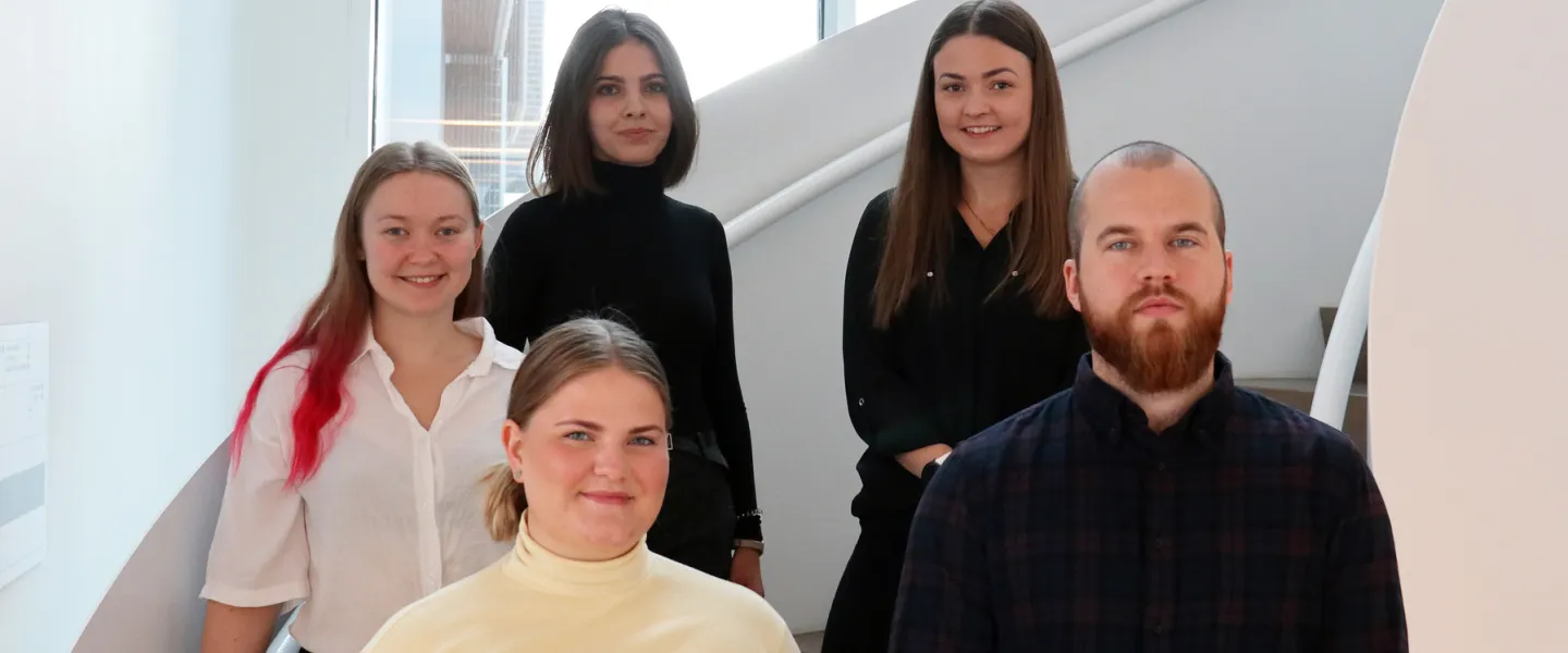 Students in training programme at Alvotech 2021