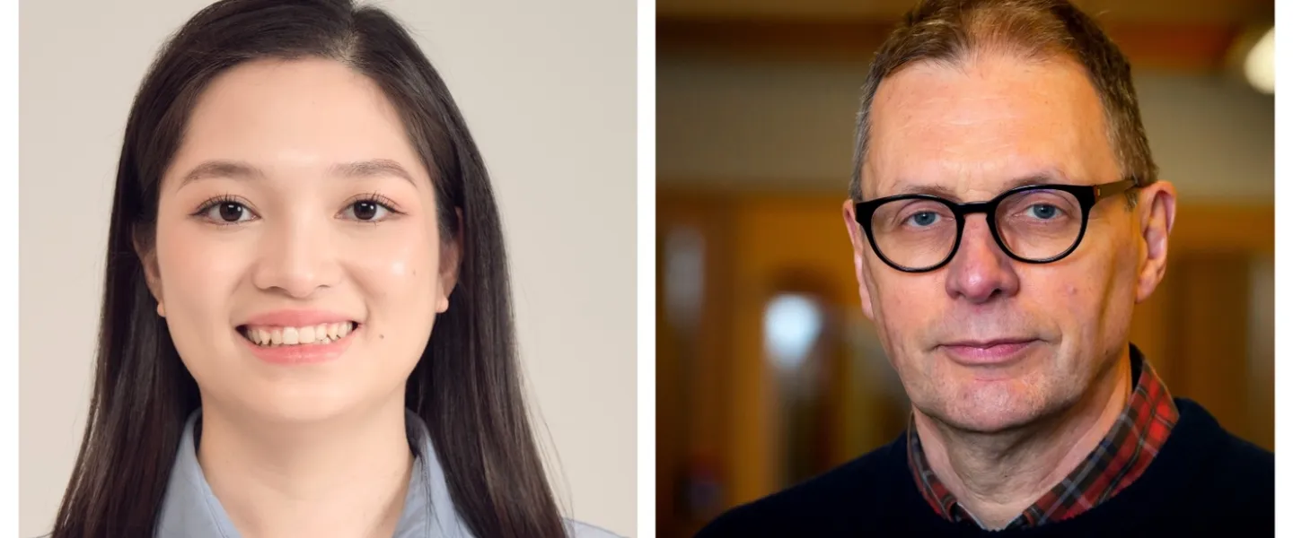 Hong Nhung Vu and Eiríkur Steingrímsson