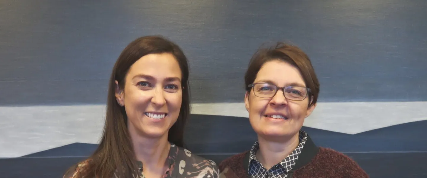 Elísabet Margeirsdóttir and Kolbrún Þ. Pálsdóttir