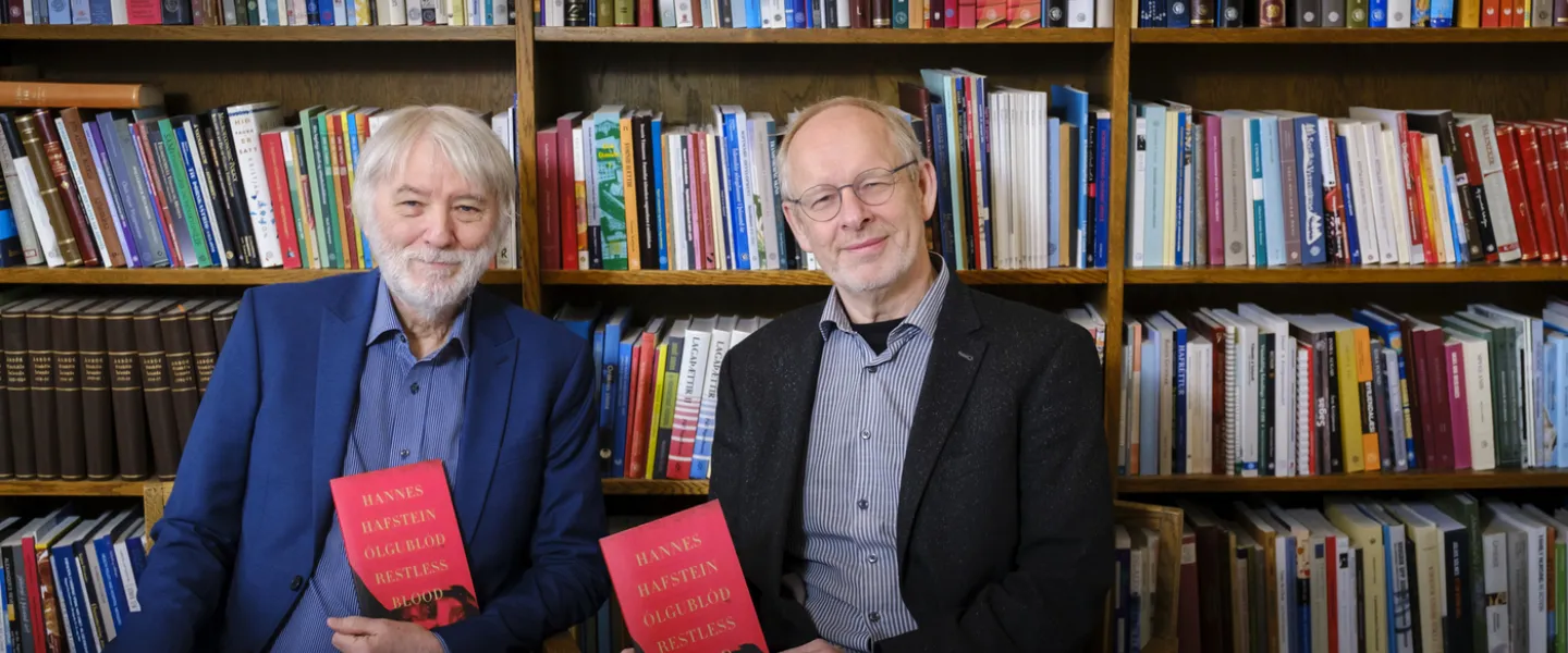 Júlían D'Arcy and Ástráður Eysteinsson