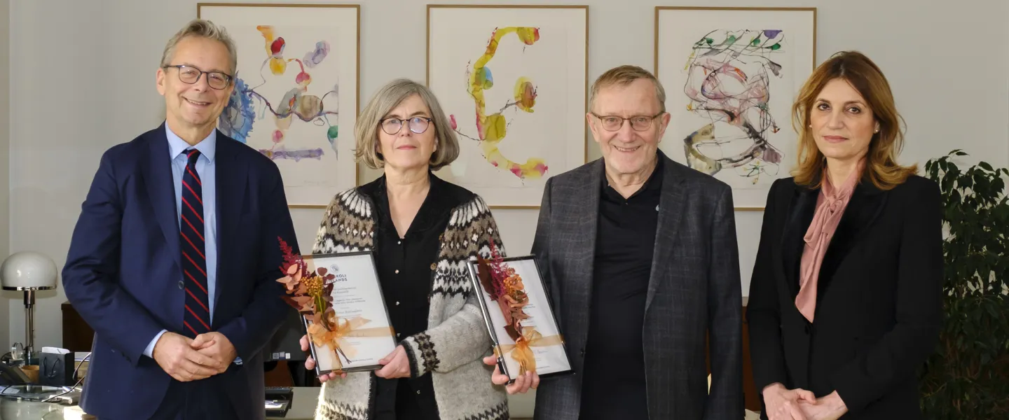 Jón Atli Benediktsson, Birna Arnbjörnsdóttir, Höskuldur Þráinsson and Helga Brá Árnadóttir