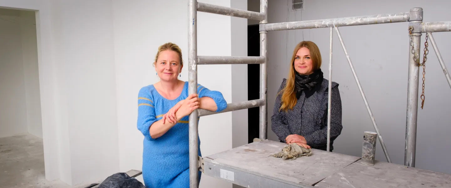 Sigrún Alba Sigurðardóttir and Ann-Sofie Nielsen Gremaud