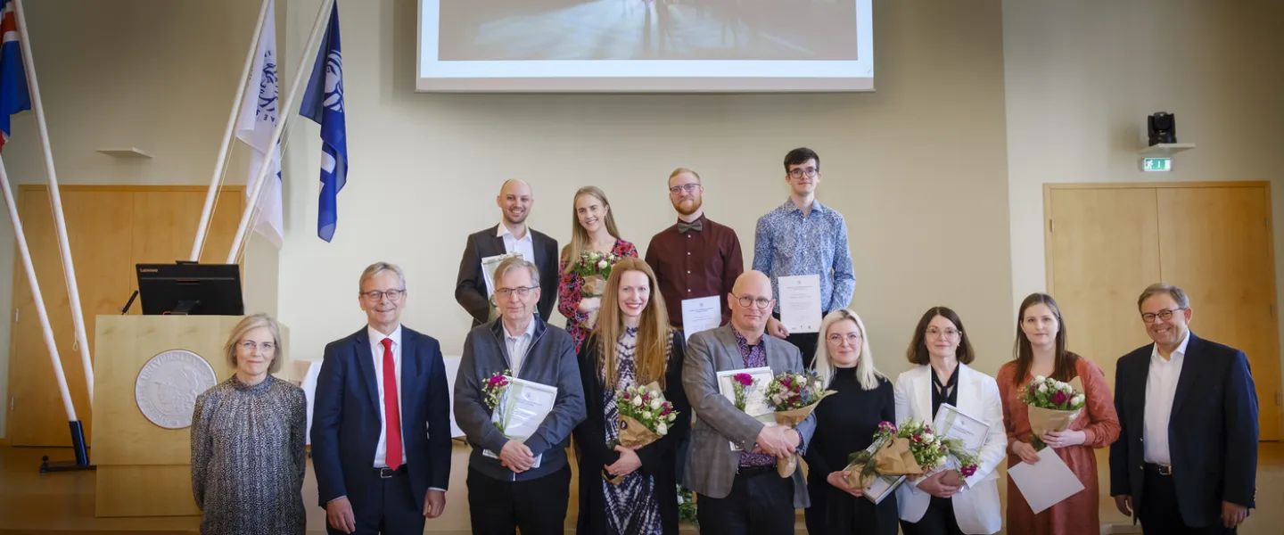 Winners of the Science and Innovation Prizes 2022.