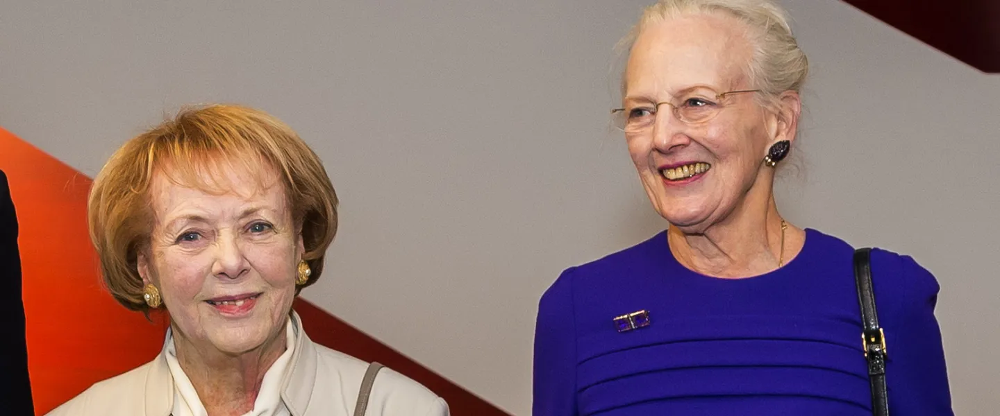 Vigdís Finnbogadóttir and Queen Margrethe II