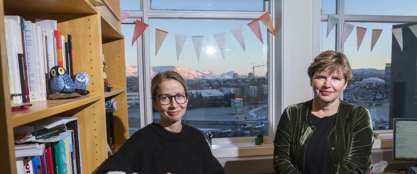 Ásta Jóhannsdóttir and Anndís G. Rúdólfsdóttir