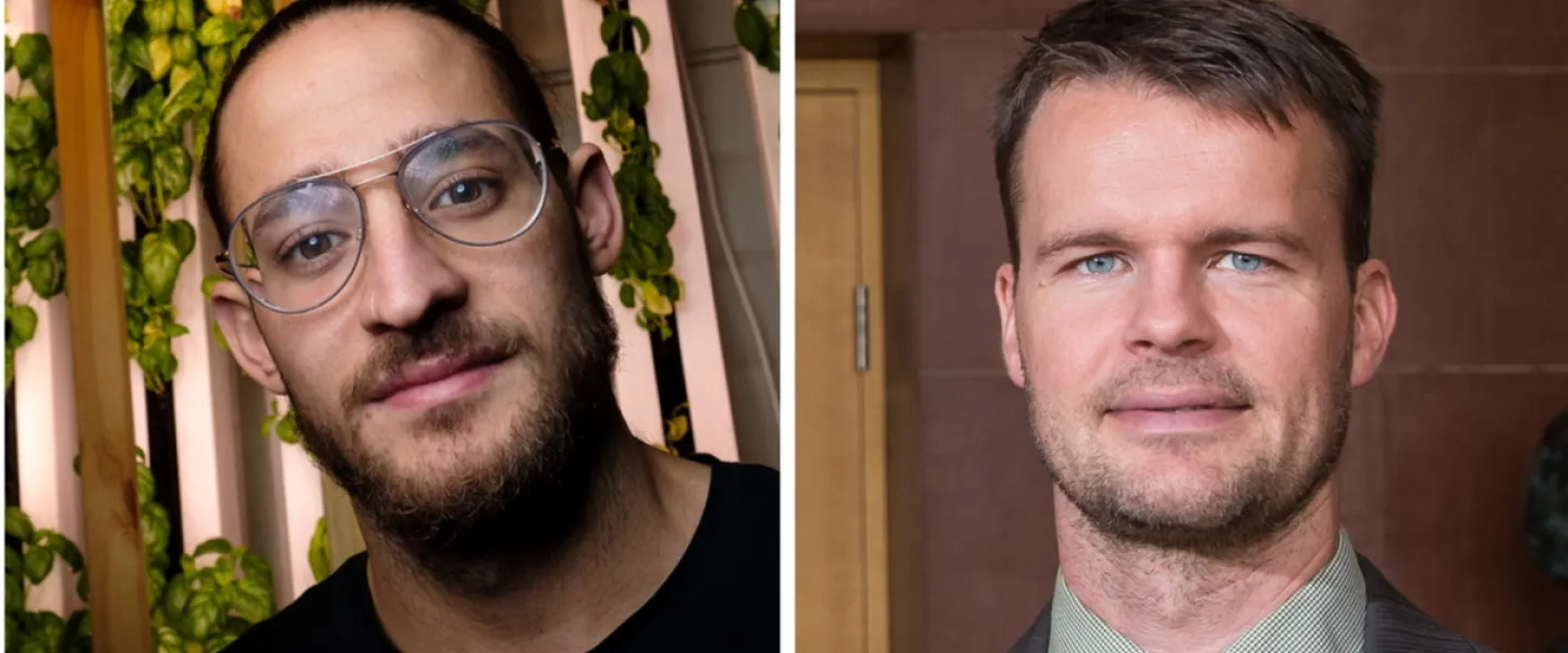 Kevin Dillman and Jukka Heinonen