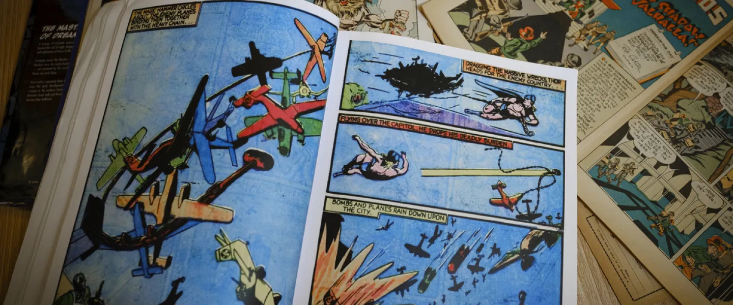 Jón Karl Helgason, Comic books