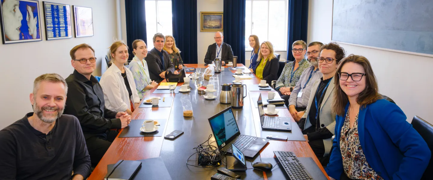 From the visit of Ramon A. Puras, Secretary General of Aurora, to University of Iceland