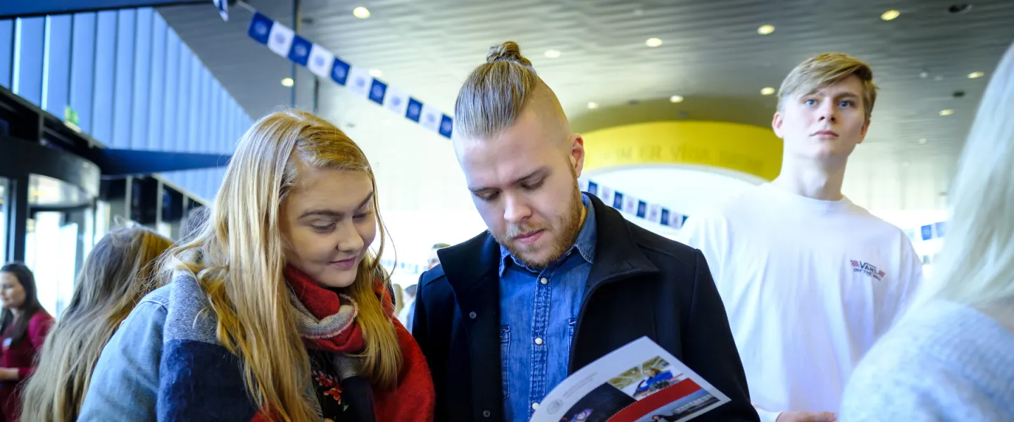 Guests at the University day on University centre