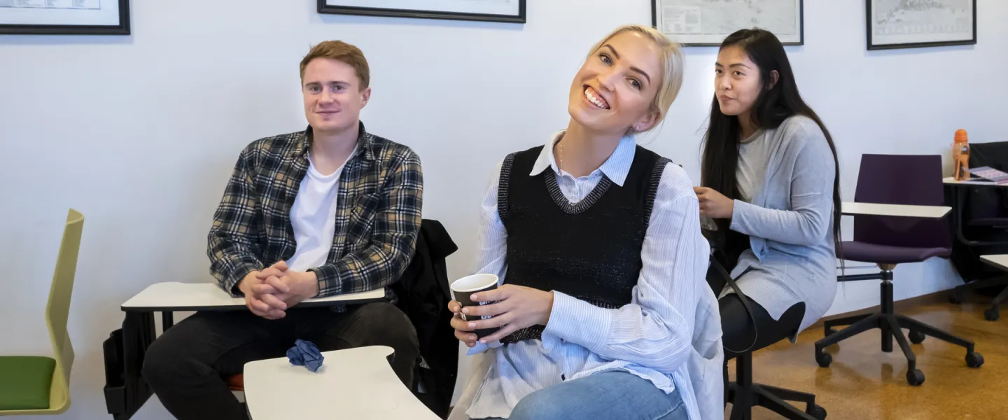 Students in the Sprettur programme