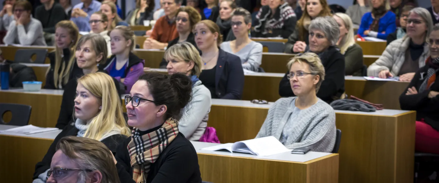 Guests at Biomedical and Health Sciences conference