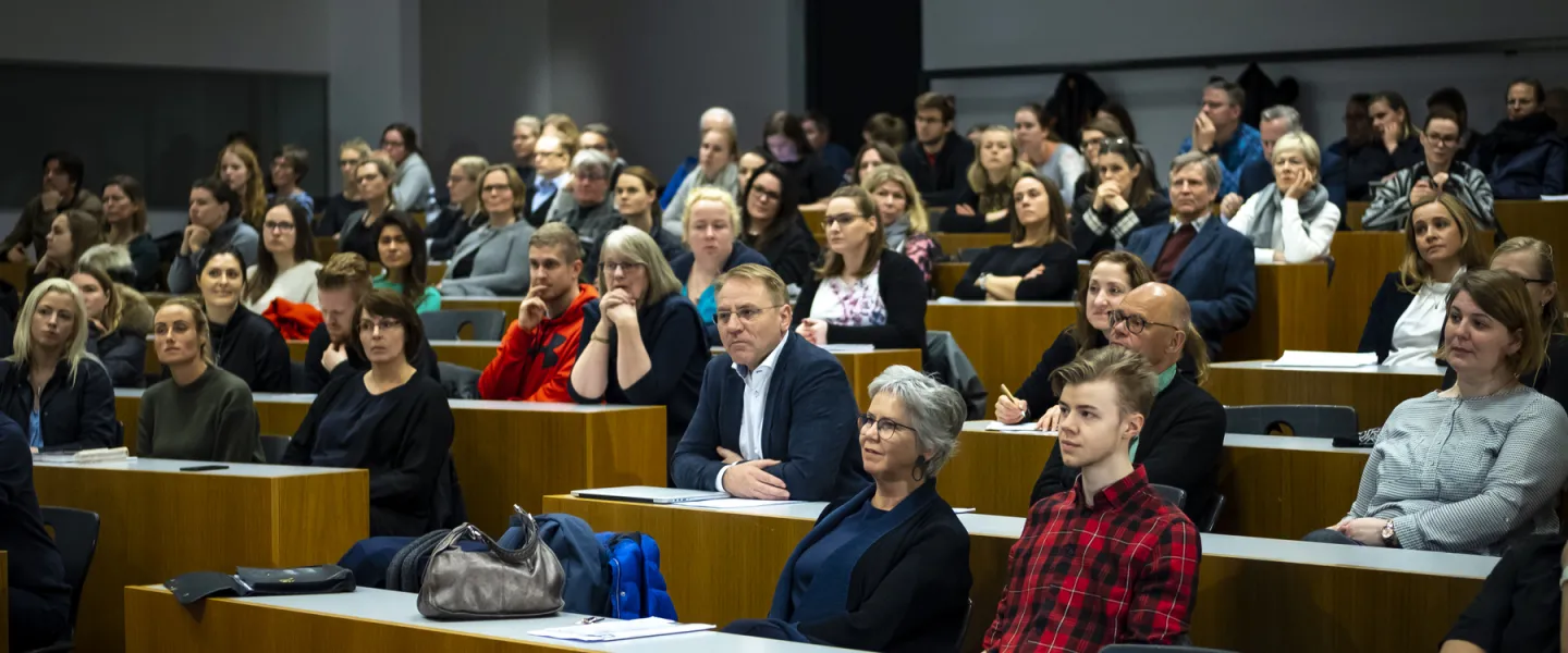 Guests at Biomedical and Health Sciences conference