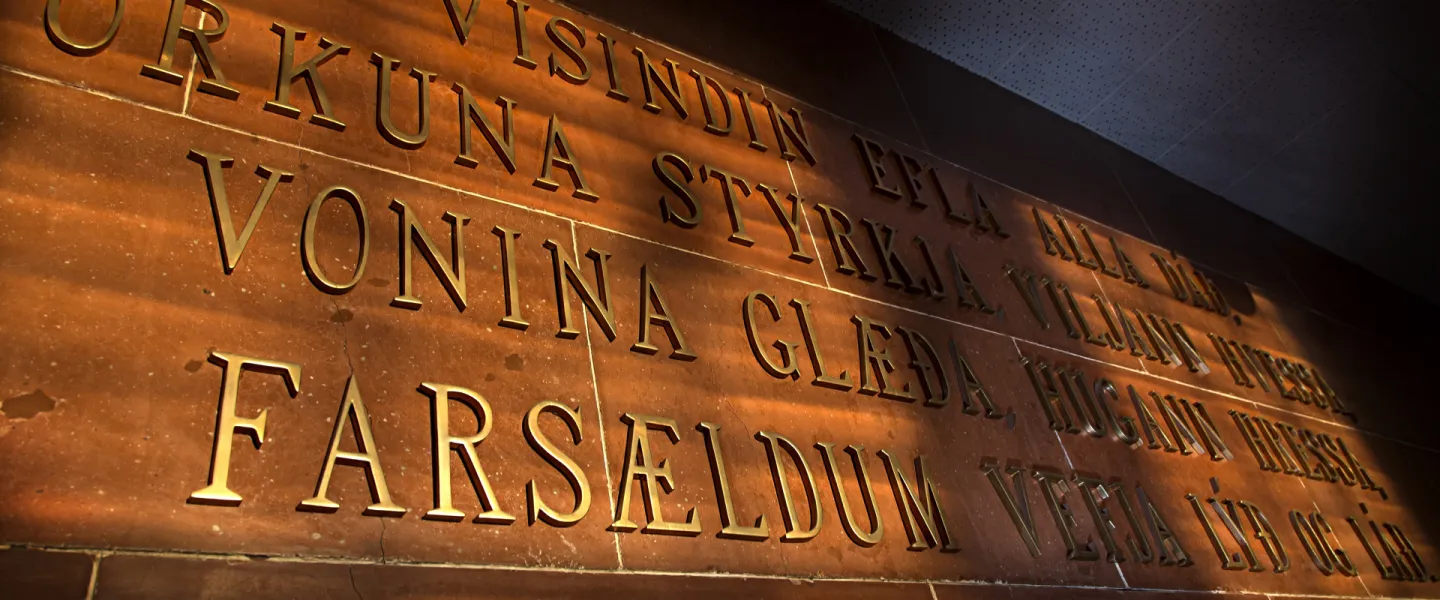 Vísindin efla alla dáð