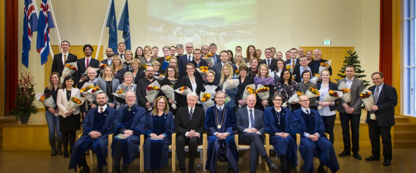 Ceremony for graduated Doctors 2015