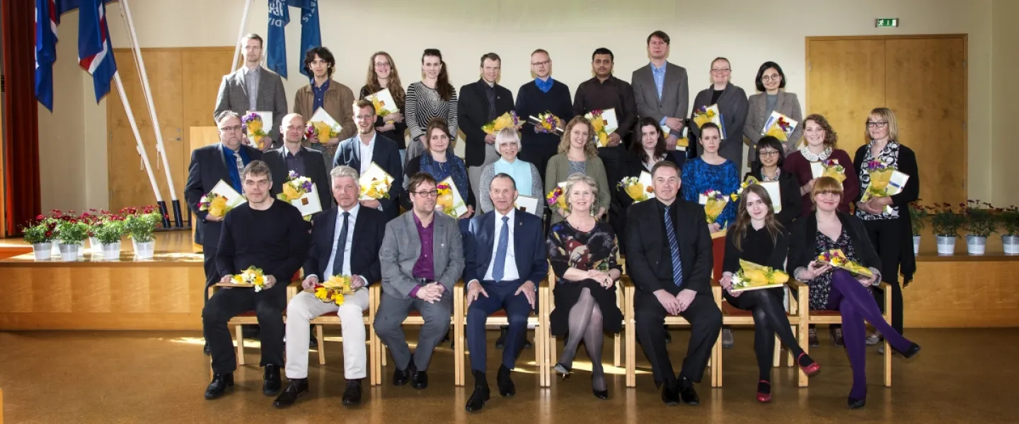 Doctoral grants from Eimskip University Fund 2015