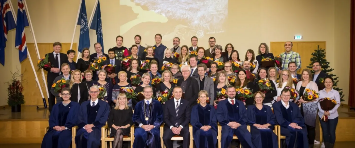 Doctoral graduates 2017