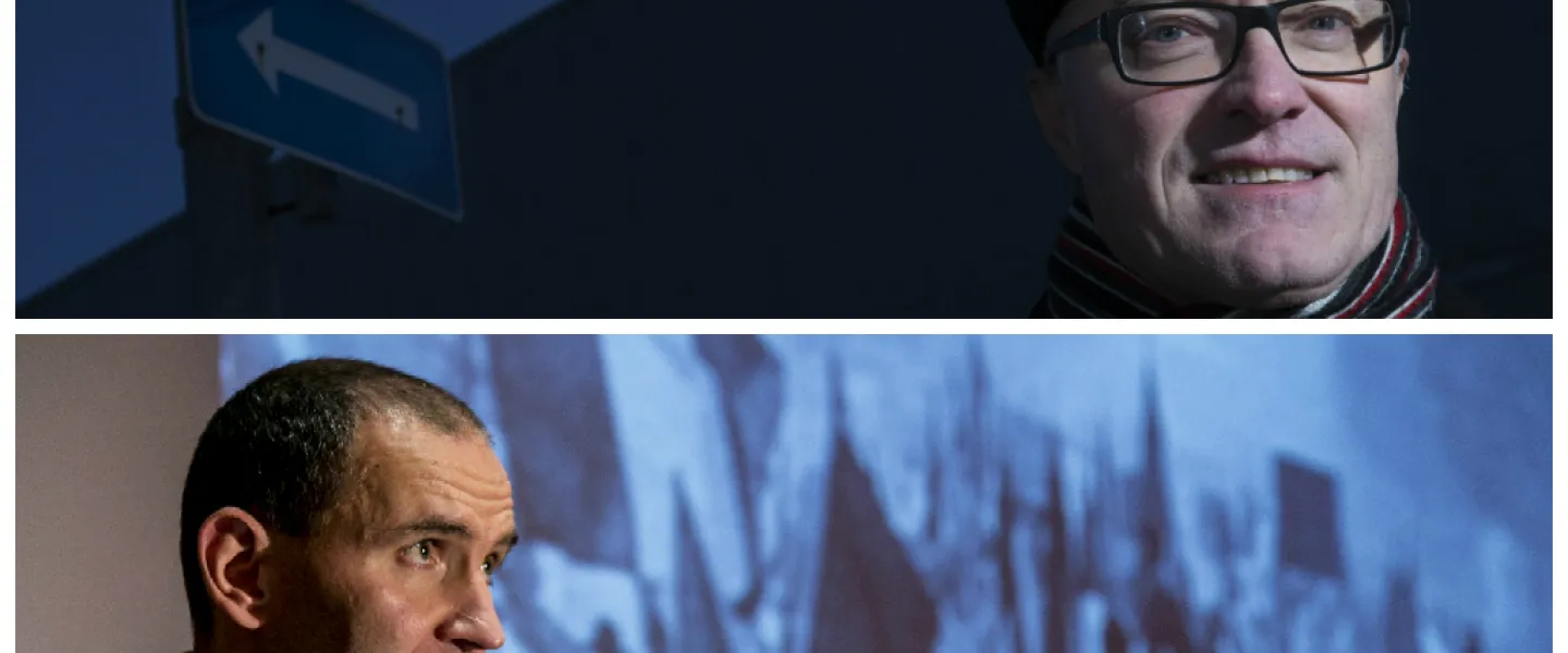 Helgi Gunnlaugsson and Guðni Th. Jóhannesson