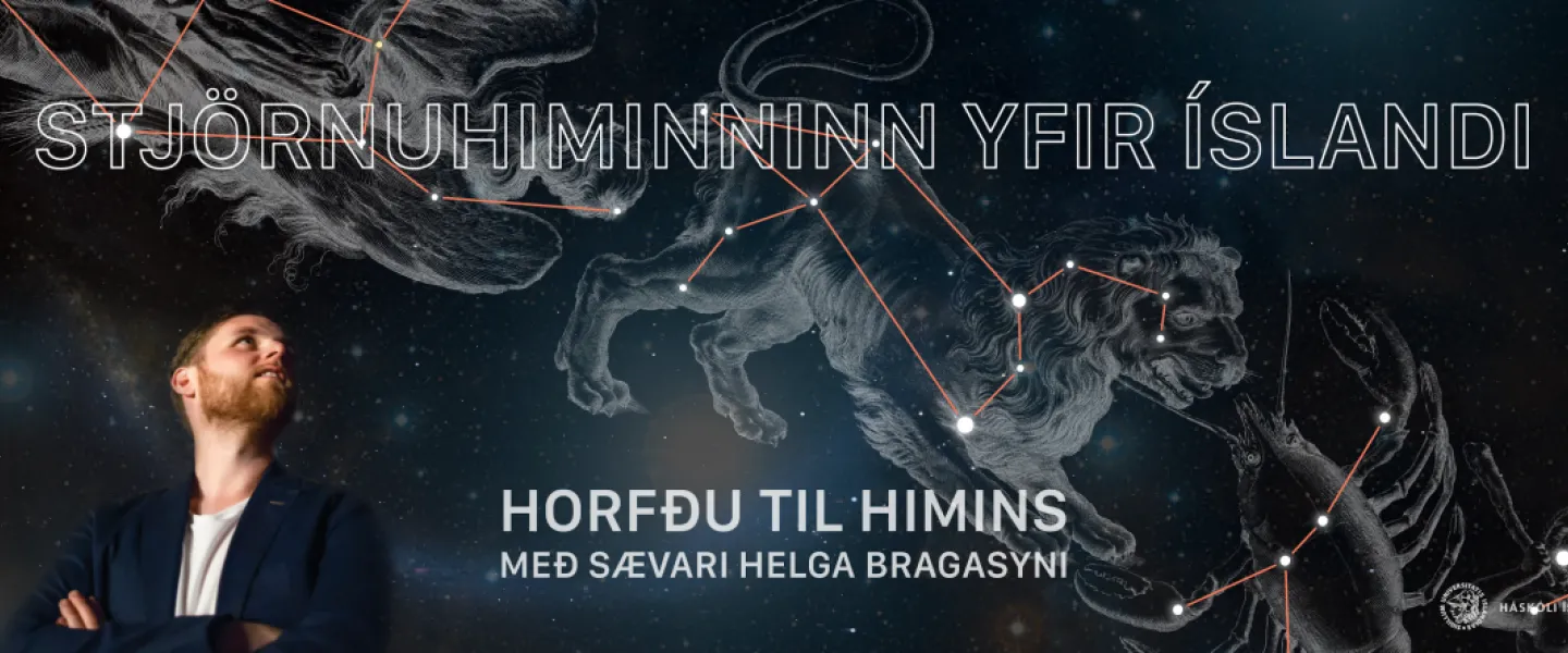 Horfðu til himins - Friday night with the stars