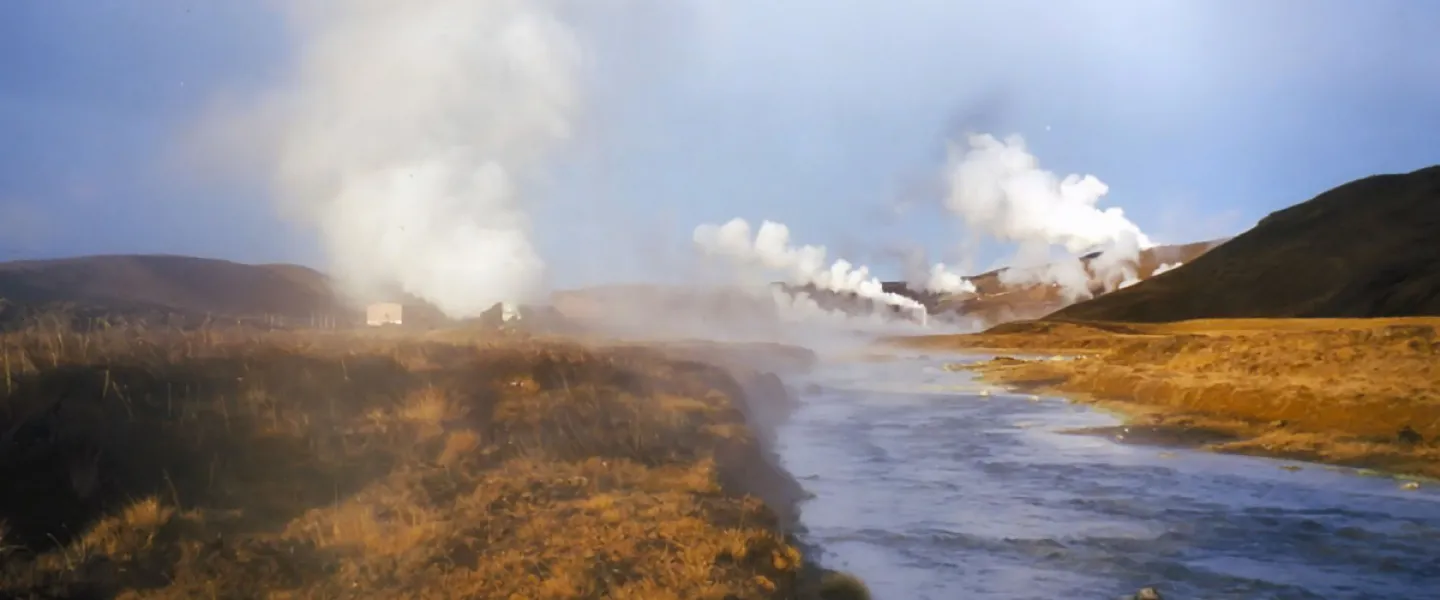 Steam in Krafla