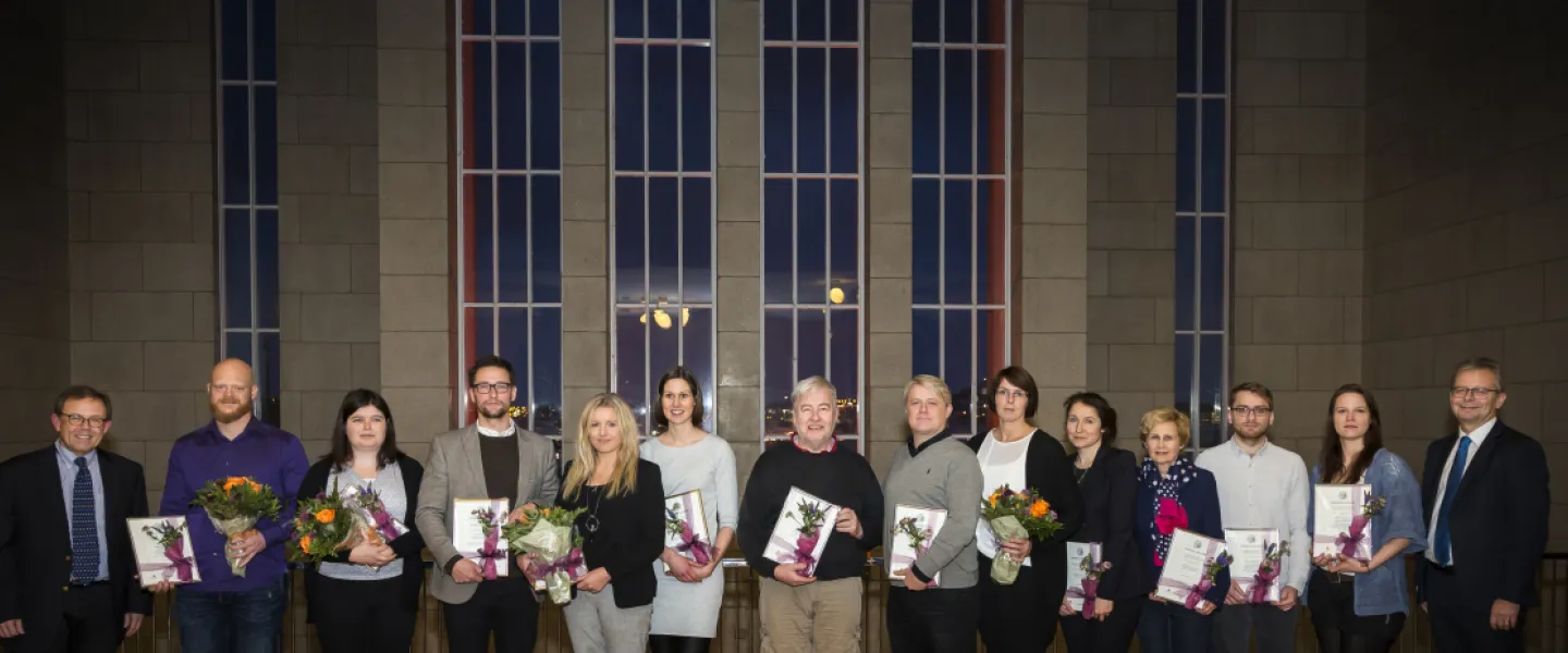 Winners of UI Applied Science Prize 2017