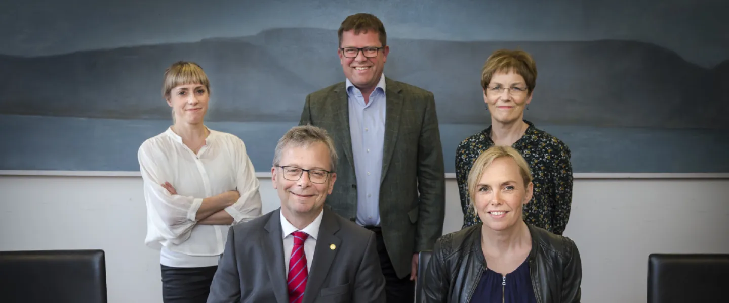Jón Atli Benediktsson, Stefanía G. Halldórsdóttir, Einar Mäntylä, Guðbjörg Linda Rafnsdóttir