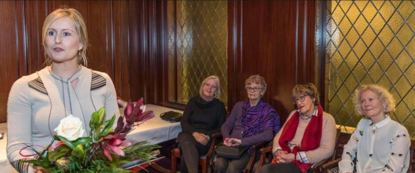 Unnur Anna Valdimarsdóttir, woman of the year in academic circles
