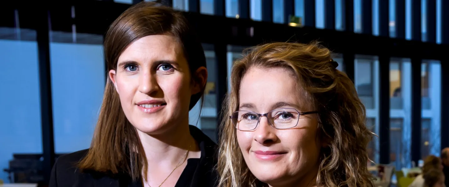 Arndís Vilhjálmsdóttir and Ragna Benedikta Garðarsdóttir