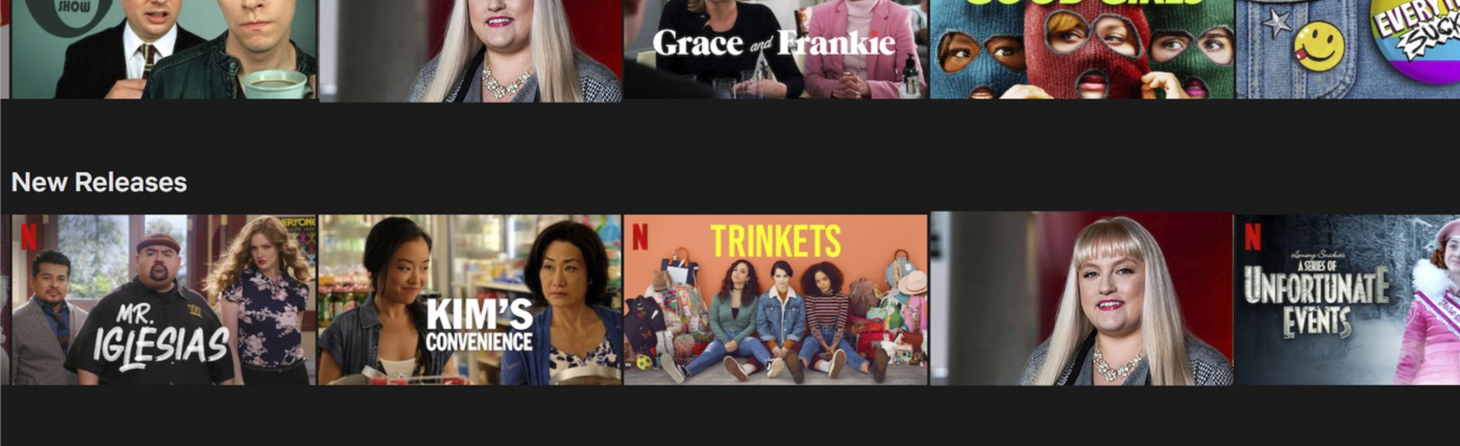 Eyrún in a Netflix setting