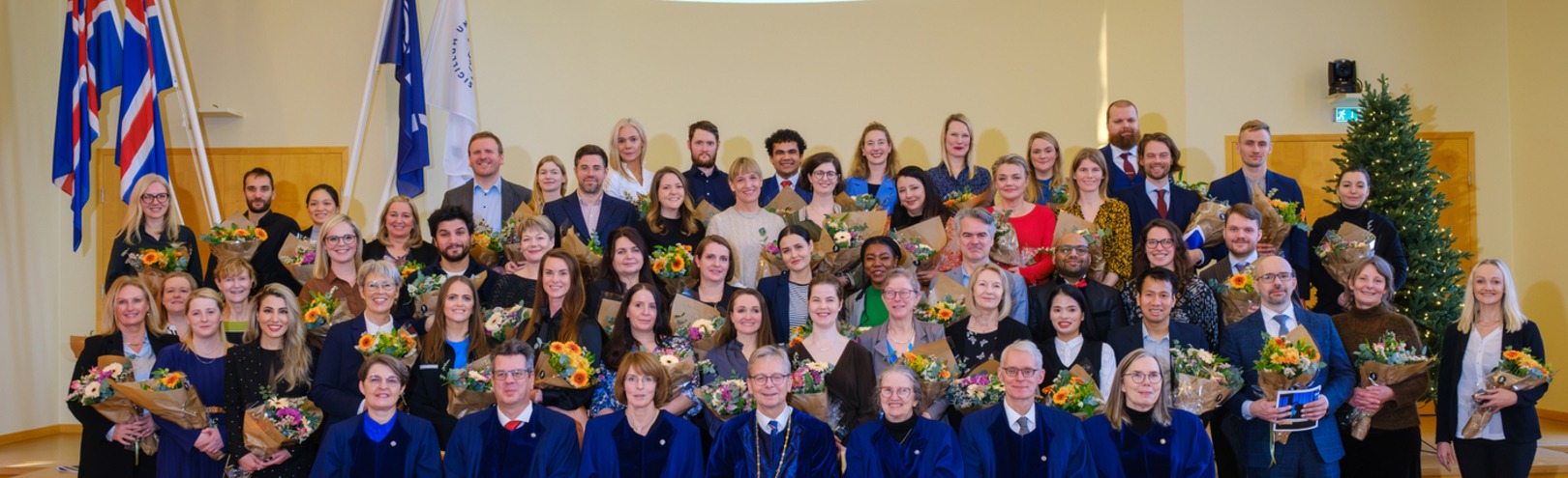 Over 80 candidates completed a PhD at the University in the past year - Available at University of Iceland