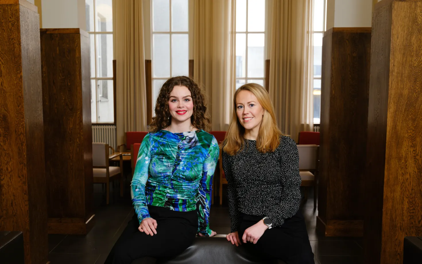 Bergljót Gyða Guðmundsdóttir and Jóhanna Birna Bjartmarsdóttir