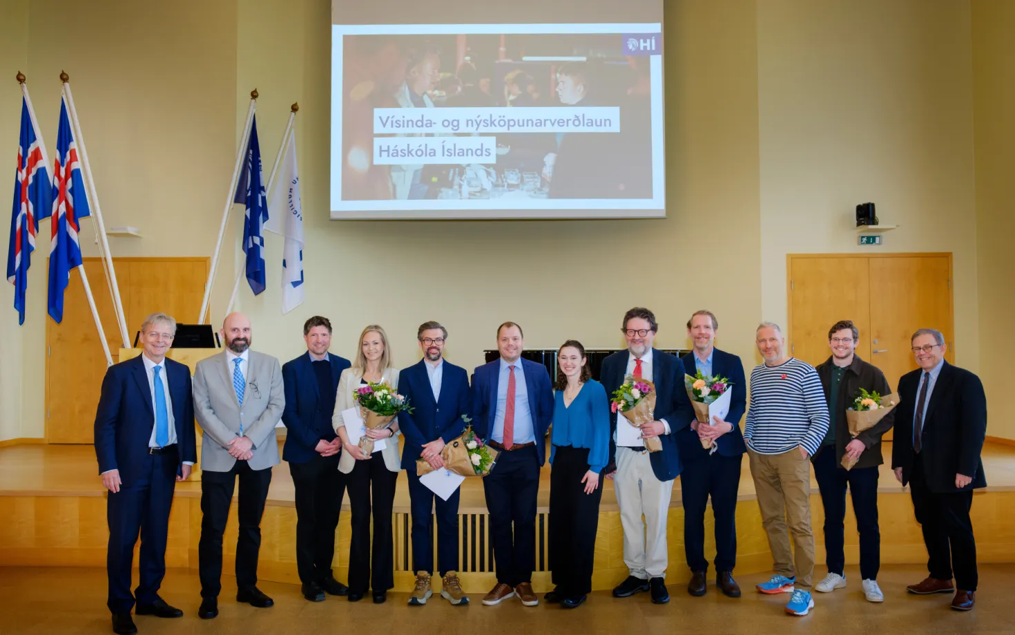 verðlaunahafar nýsköpunarverðlauna