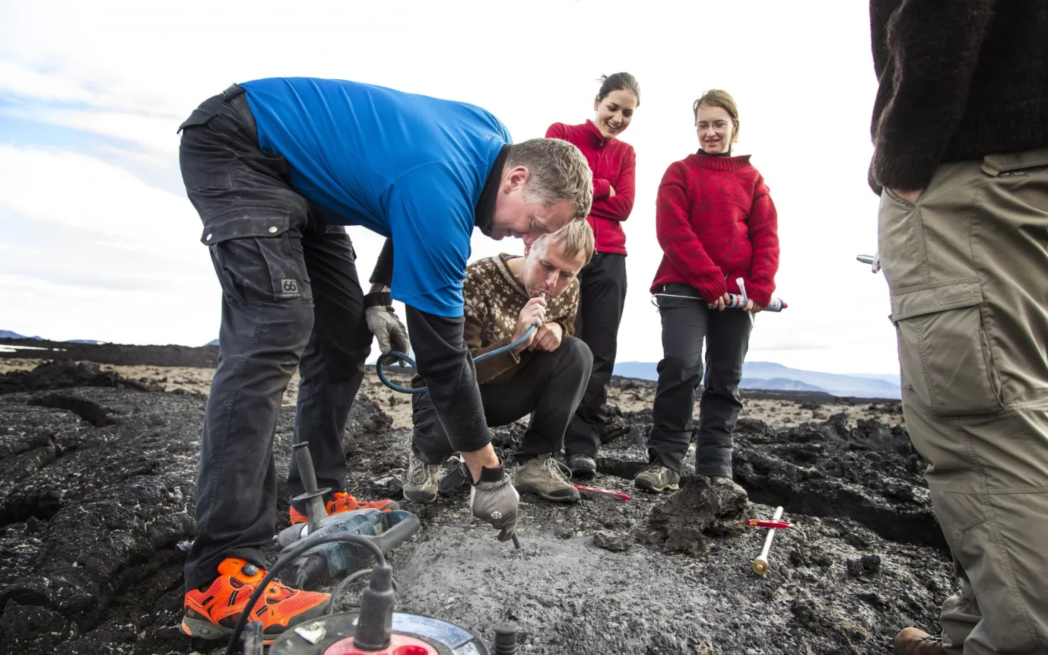 Research scientists from University of Iceland