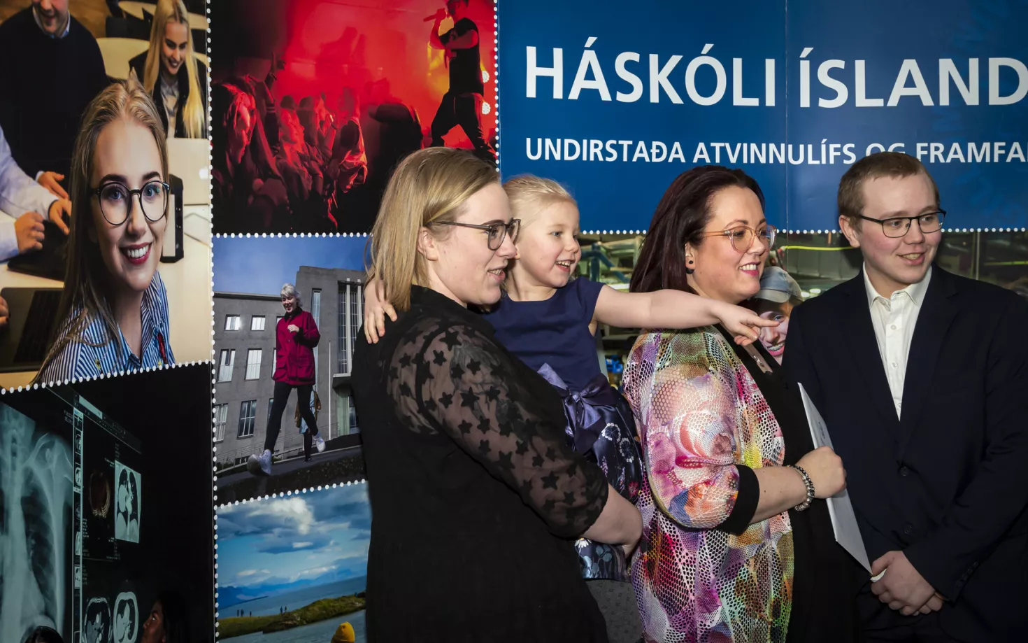 From a graduation ceremony in University of Iceland