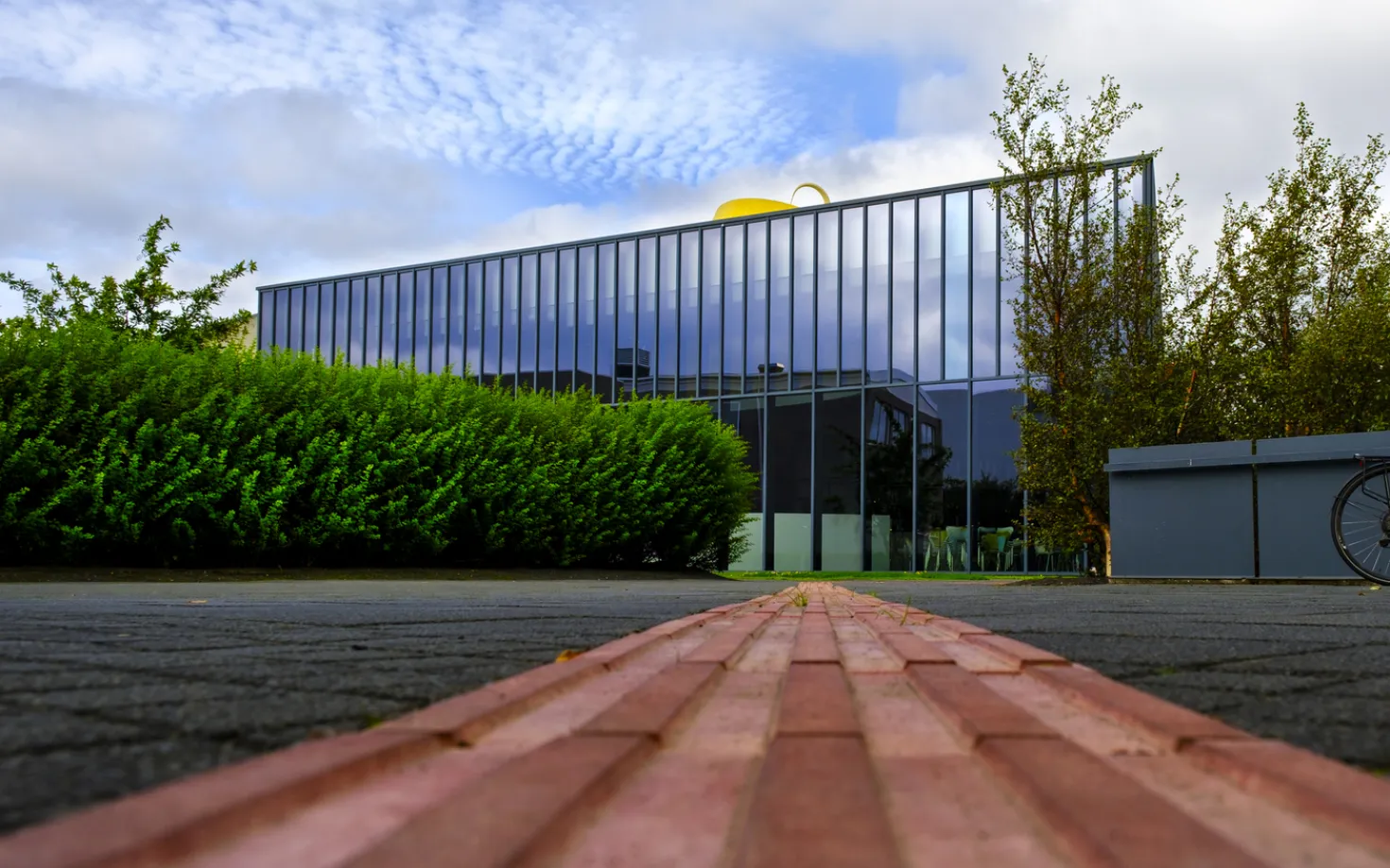 University centre, a view from the ground