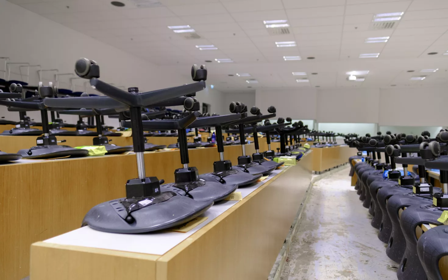 Water damage in University centre