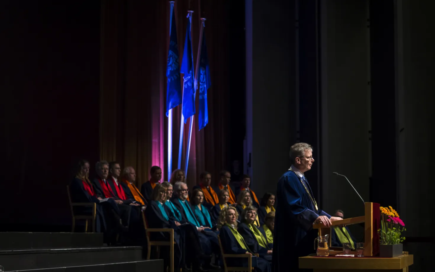 From a graduation ceremony in University of Iceland