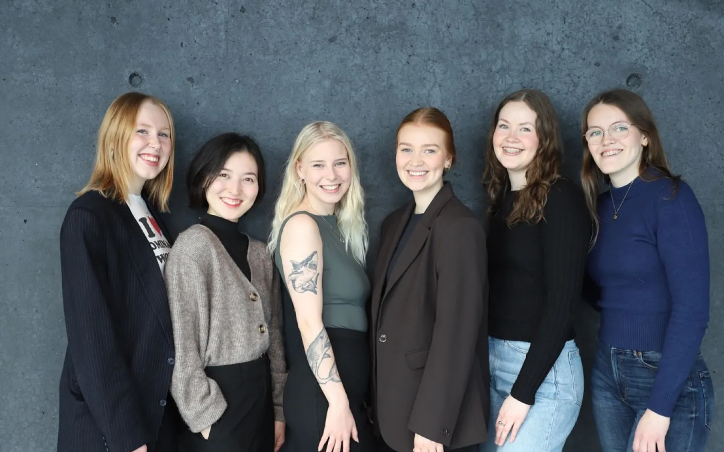 Ada board members 2024-2025: Guðrún Ísabella Kjartansdóttir, Saeeda Shafaee, María Rós Kaldalóns, Helena Stefánsdóttir, Hanna Margrét Jónsdóttir, Ásdís Valtýsdóttir