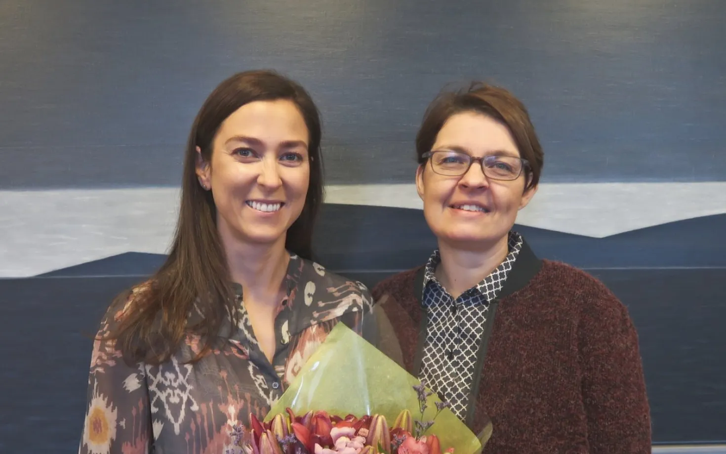 Elísabet Margeirsdóttir and Kolbrún Þ. Pálsdóttir