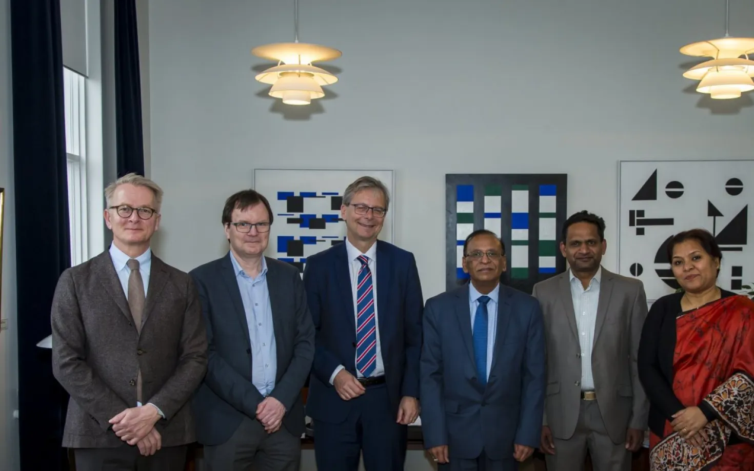Magnús D. Baldursson, Guðmundur Hálfdánarson, Jón Atli Benediktsson, Rajiv K. Nagpal, Krishna Kumar Damodaran, Alka Sarkar Attaché and Himanshu Toor