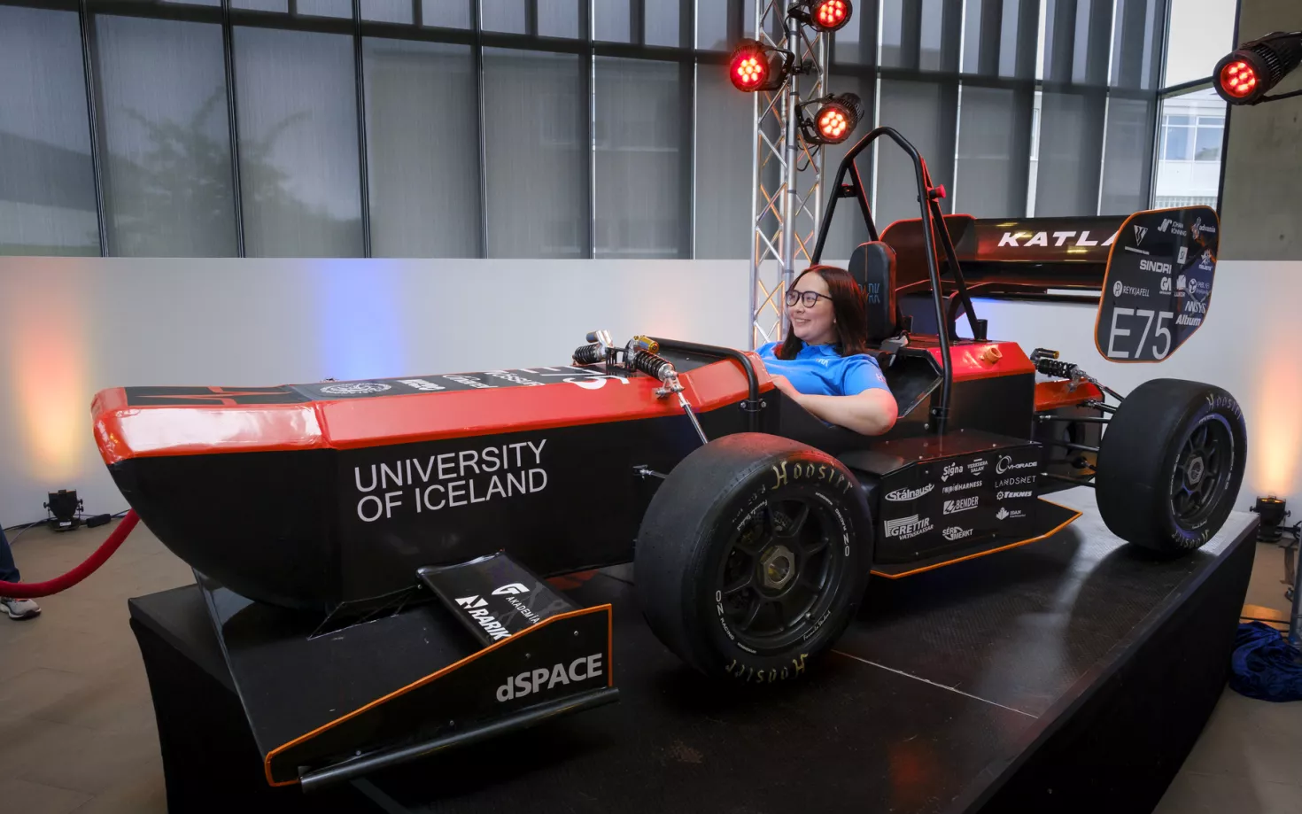 Team Spark's race car 2021