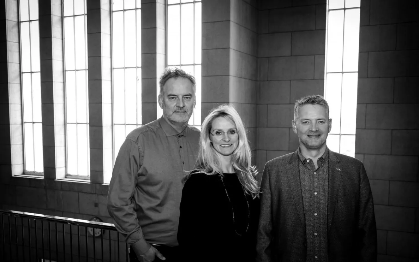 Gylfi Dalmann Aðalsteinsson, Svala Guðmundsdóttir and Þórhallur Guðlaugsson