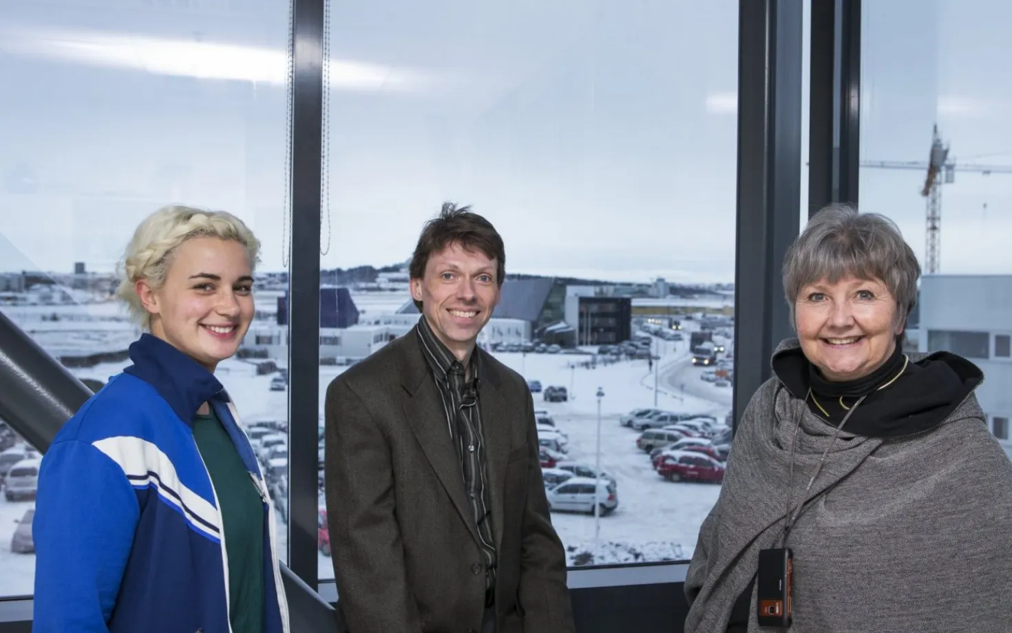 Uta Reichardt, Guðmundur Freyr Úlfarsson and Guðrún Pétursdóttir
