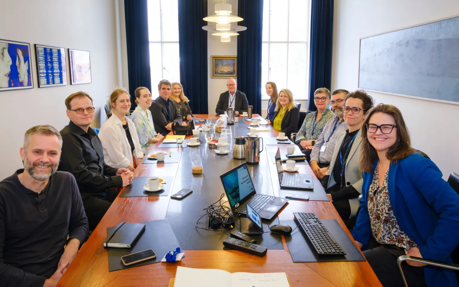 From the visit of Ramon A. Puras, Secretary General of Aurora, to University of Iceland