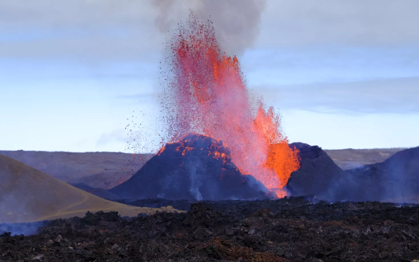 Eruption in Fagradalsfjall
