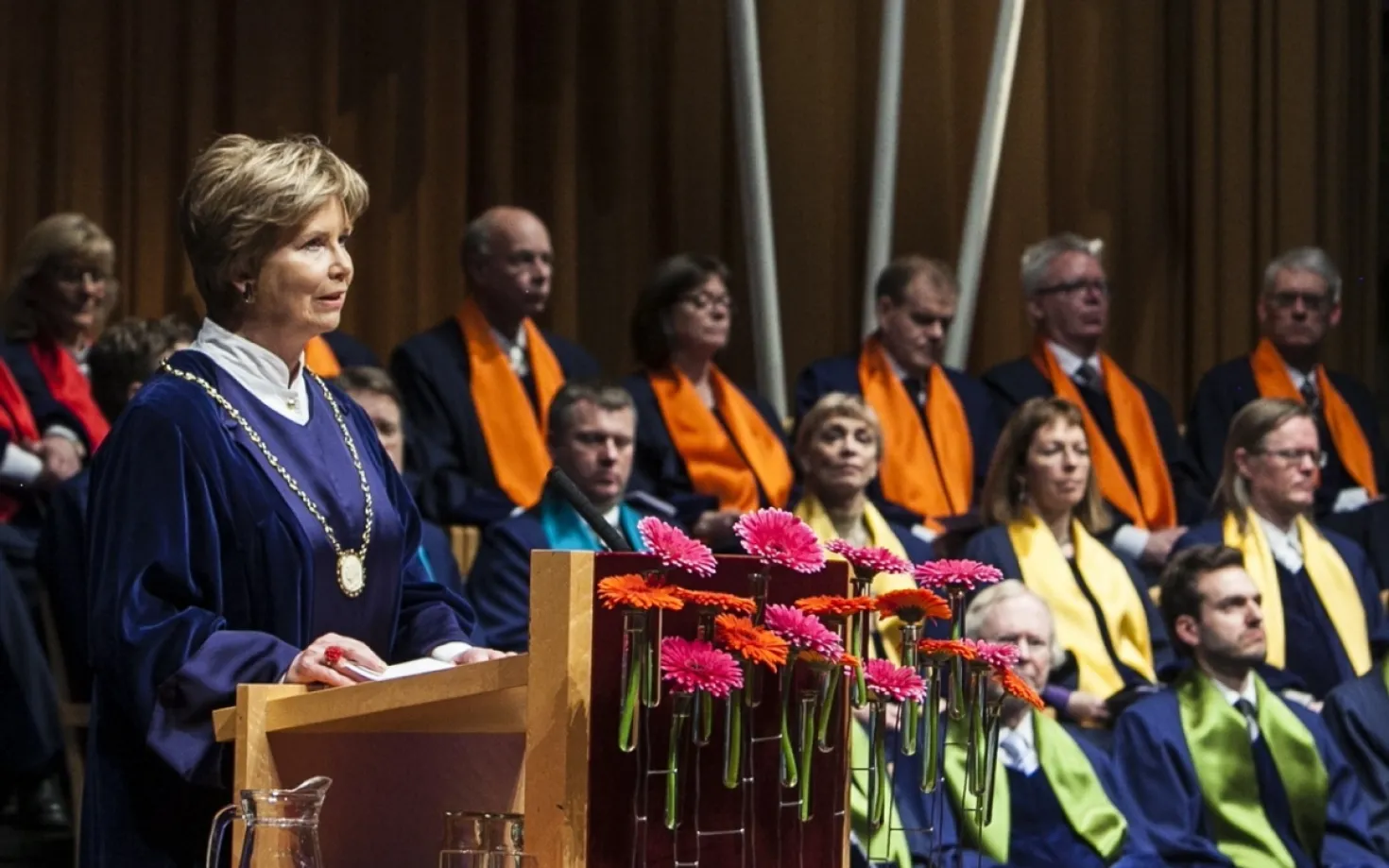 Graduation ceremony at University of Iceland