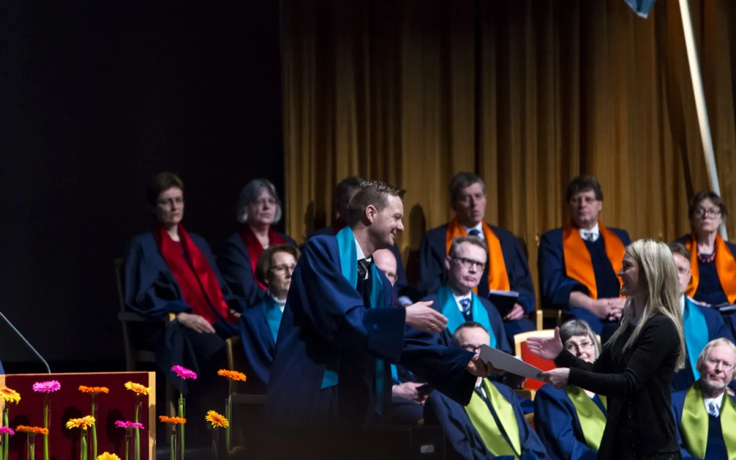 Graduation ceremony at University of Iceland